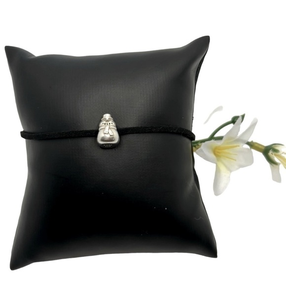 Pandora Charm-Snowman Christmas Hoilday Sterling Silver EUC - Picture 1 of 3